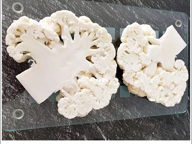 Gedämpfter Blumenkohl-Steaks - Rezept - Bild Nr. 16012