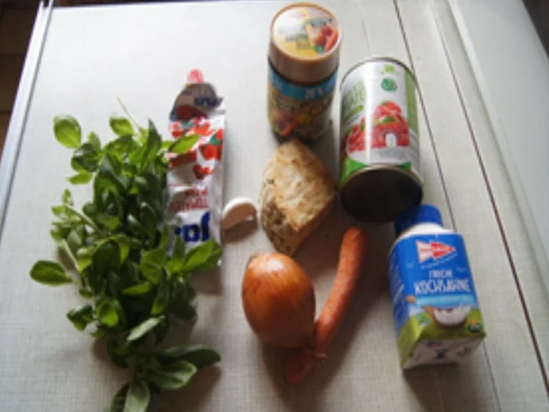 Rezept: Tomaten-Basilikum-Suppe mit Garnelen Bild Nr. 16011 Tomaten-Basilikum-Suppe mit Garnelen - Rezept - Bild Nr. 16011