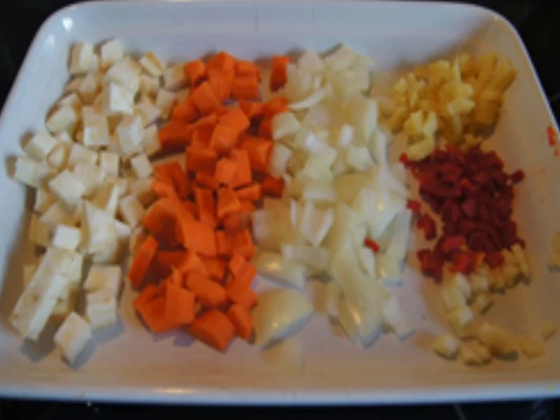 Rezept: Tomaten-Basilikum-Suppe mit Garnelen Bild Nr. 16012 Tomaten-Basilikum-Suppe mit Garnelen - Rezept - Bild Nr. 16012