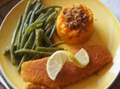 Seelachsfilet mit grünen Bohnen und Süßkartoffelstampf - Rezept - Bild Nr. 2