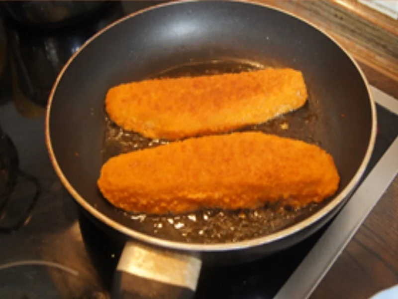 Rezept: Seelachsfilet mit grünen Bohnen und Süßkartoffelstampf Bild Nr. 5 Seelachsfilet mit grünen Bohnen und Süßkartoffelstampf - Rezept - Bild Nr. 5