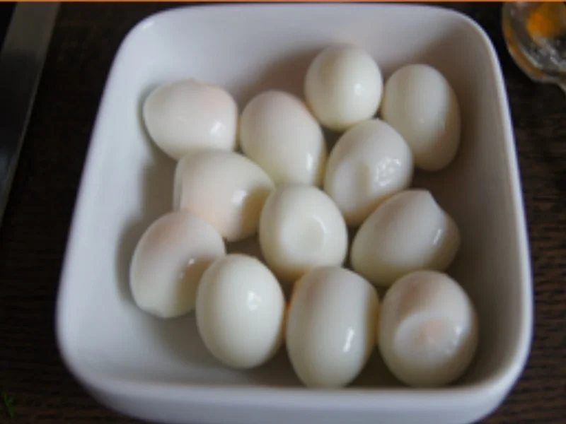 Rezept: Wachteleier in Dillsauce mit grünen Bohnen und gelben Basmatireis Bild Nr. 5 Wachteleier in Dillsauce mit grünen Bohnen und gelben Basmatireis - Rezept - Bild Nr. 5