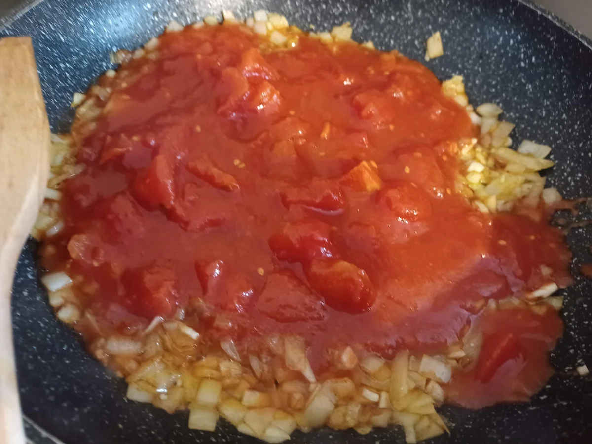 Hähnchenbrust in Tomatensahnesoße - Rezept - Bild Nr. 7