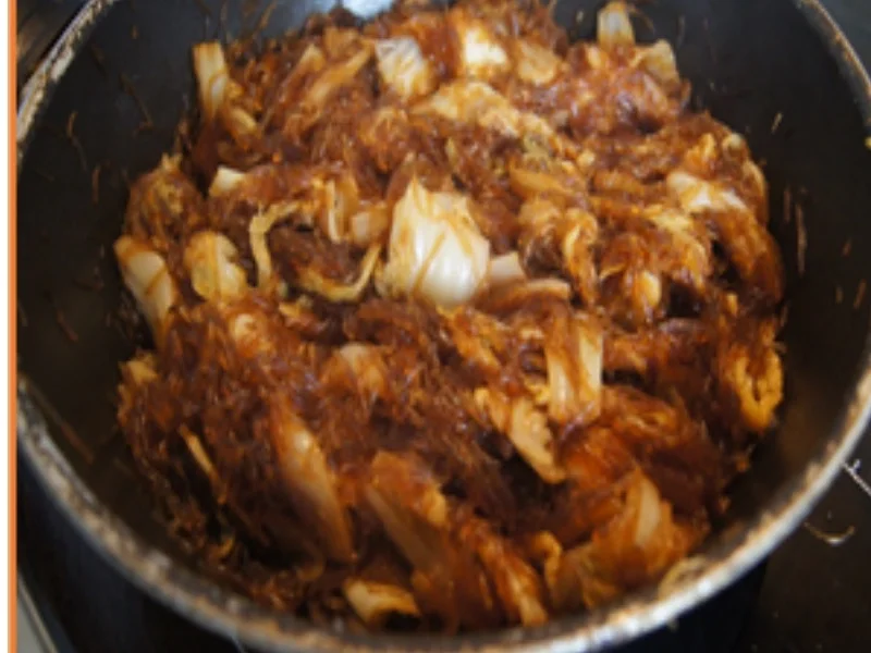 Geschmorter Chinakohl mit Glasnudeln - Rezept - Bild Nr. 13