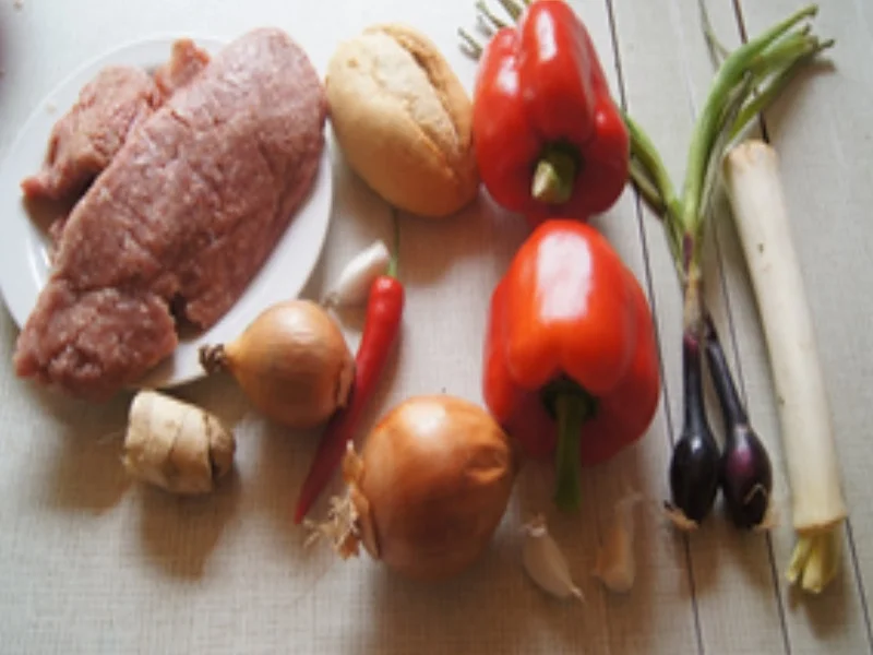 Mettbällchen mit Paprika-Wok - Rezept - Bild Nr. 3