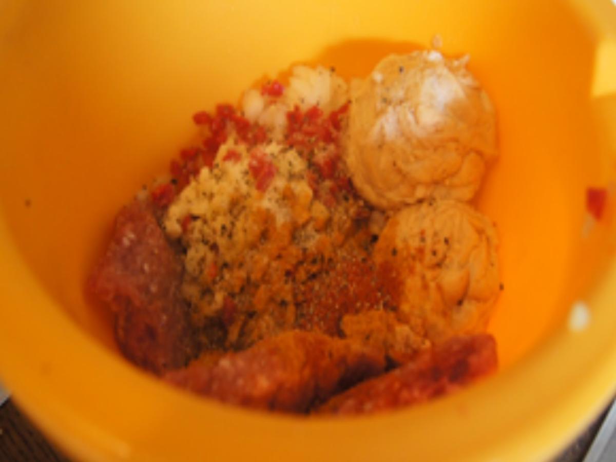 Mettbällchen mit Paprika-Wok - Rezept - Bild Nr. 4