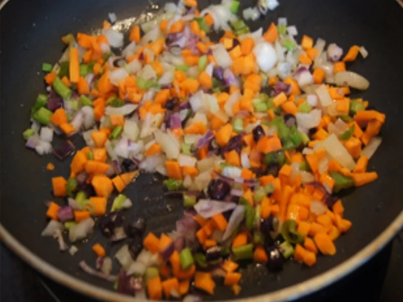 Kohlrabi Schnitzel mit Reis kantonesischer Art - Rezept - Bild Nr. 9