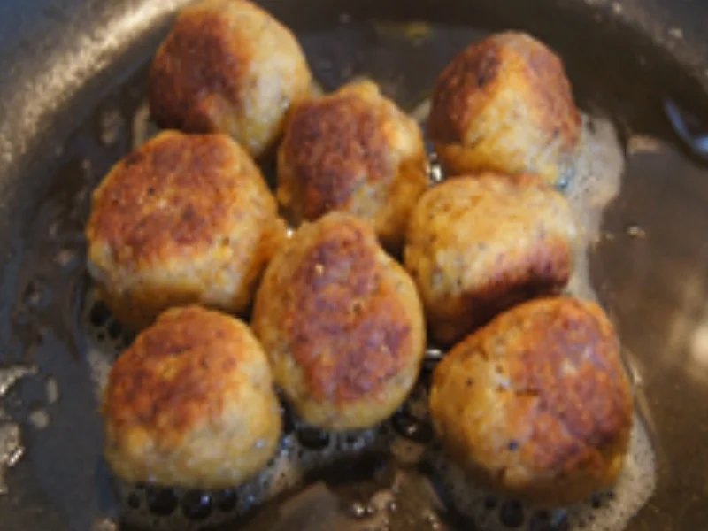 Rezept: Rahm-Kohlrabi mit Mettbällchen und Kümmel-Drillingen Bild Nr. 9 Rahm-Kohlrabi mit Mettbällchen und Kümmel-Drillingen - Rezept - Bild Nr. 9