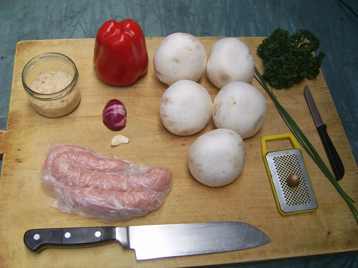 Gefüllte Champignons - Rezept - Bild Nr. 3