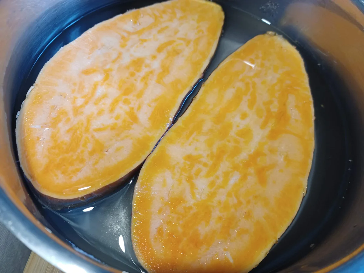 Süßkartoffel gefüllt zur kochbar Challenge Juli 2022 - Rezept - Bild Nr. 5