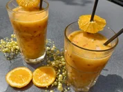 Peach Orangen Cooler zur kochbar Challenge Juli 2022 - Rezept - Bild Nr. 2