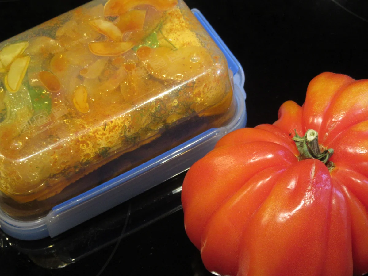 Rezept: Gemüse: Ochsenherz mit Schafskäse überbacken Bild Nr. 3 Gemüse: Ochsenherz mit Schafskäse überbacken - Rezept - Bild Nr. 3