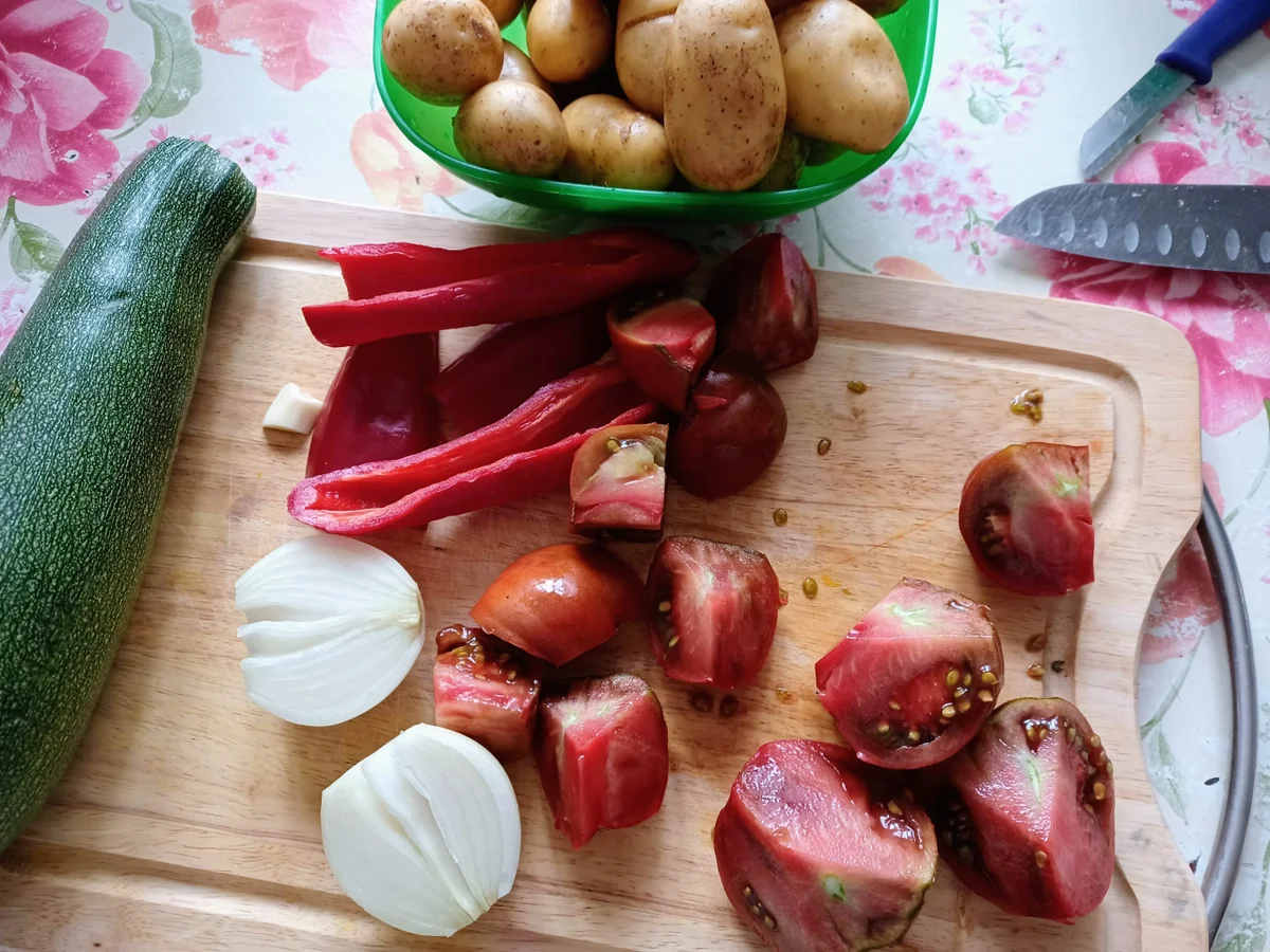 Zucchini - Kartoffel - Pfanne - Rezept - Bild Nr. 5