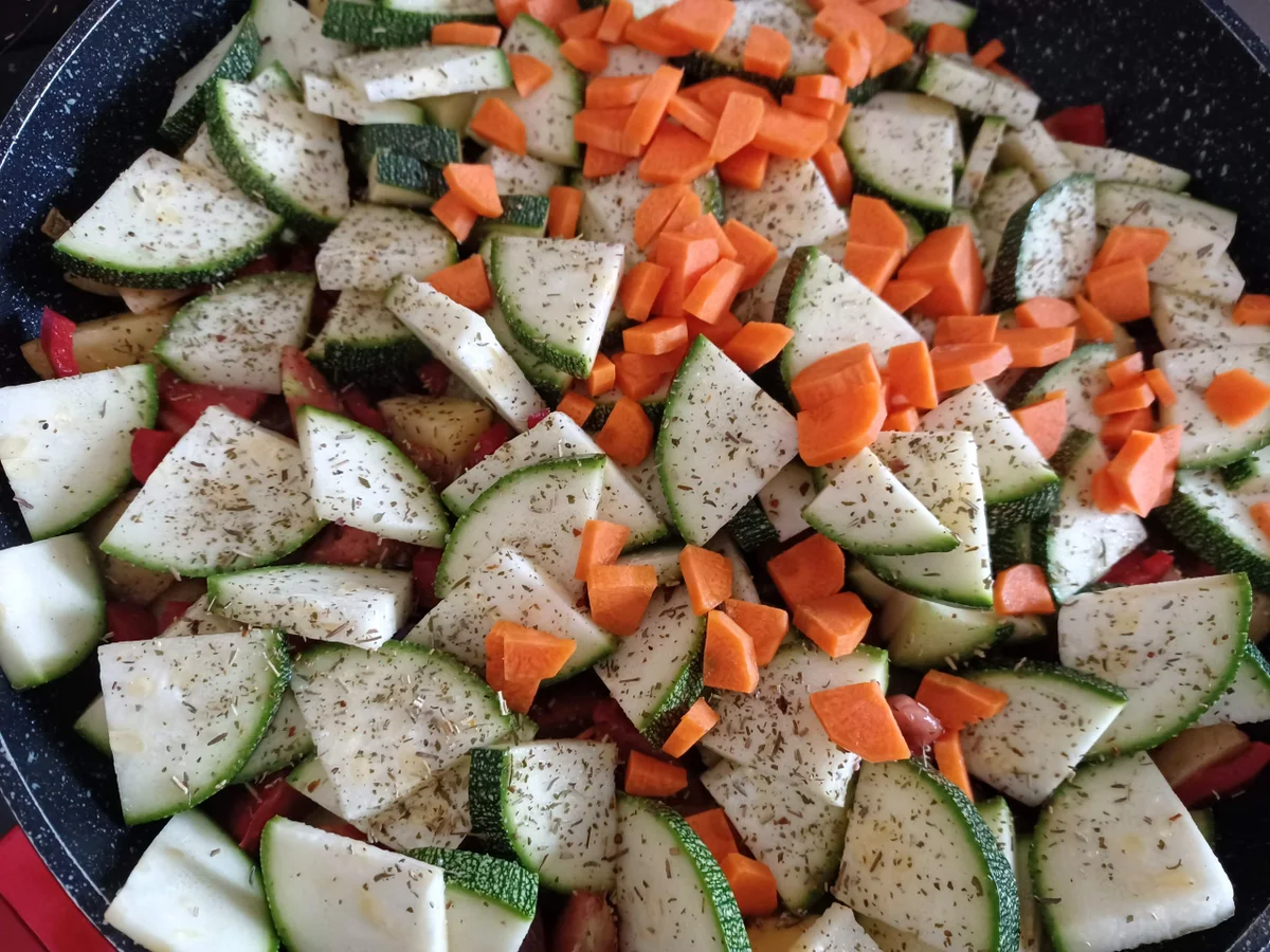 Zucchini - Kartoffel - Pfanne - Rezept - Bild Nr. 9