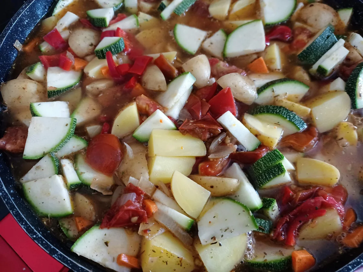 Zucchini - Kartoffel - Pfanne - Rezept - Bild Nr. 10