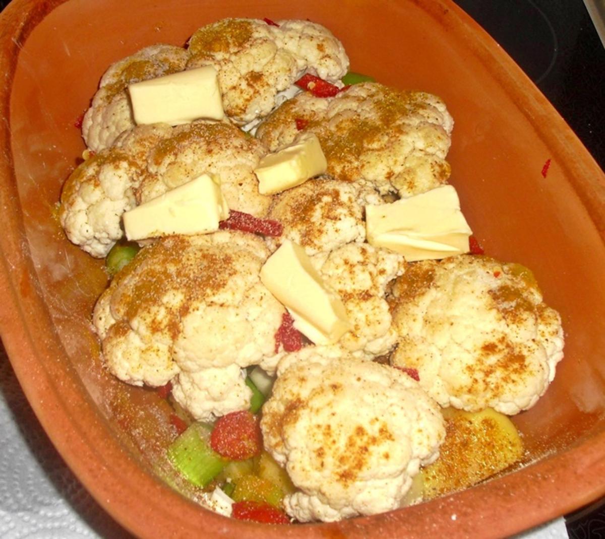 Knuspriger Schellfisch mit Blumenkohl-Kartoffel-Curry - Rezept - Bild Nr. 6