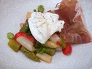 Spargel mit Parmaschinken und Erdbeeren - Rezept - Bild Nr. 2