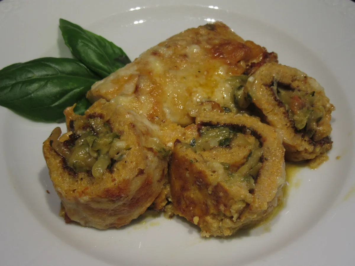 Pfannkuchen: Couscouspfannkuchen mit Zucchinifüllung - Rezept - Bild Nr. 2