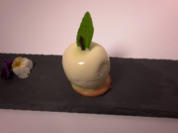 Apfel mit knackiger Schokoladenhülle und Apfelkompott - Rezept - Bild Nr. 2