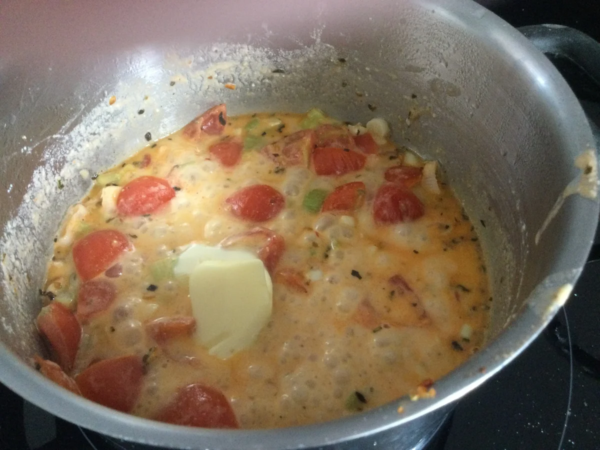 Rezept: Spaghetti mit Feta und was noch so da war Bild Nr. 4 Spaghetti mit Feta und was noch so da war - Rezept - Bild Nr. 4