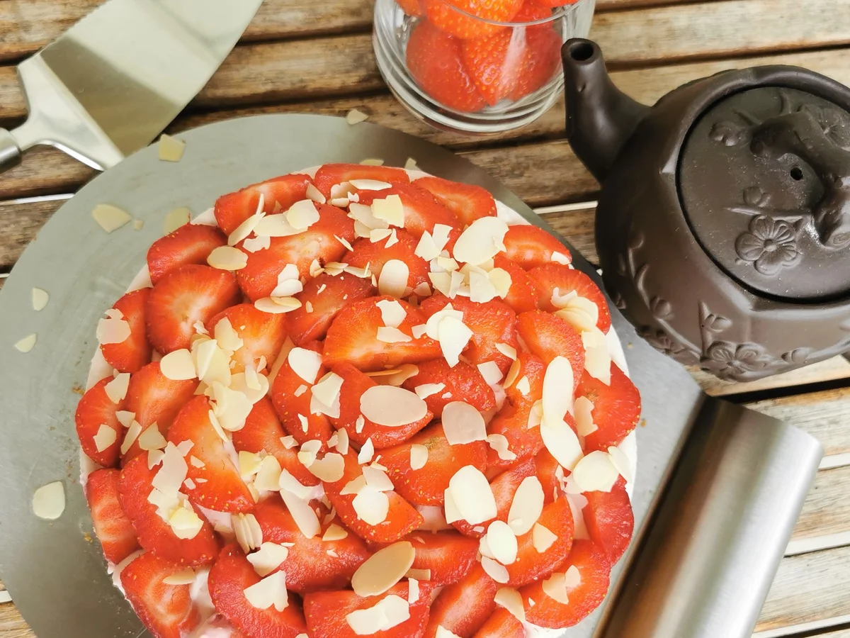 BiNe` S ERDBEERKÄSEKUCHEN - Rezept - Bild Nr. 6