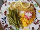 Seelachsfilet mit grünen Bohnen und Möhren-Kartoffel-Stampf - Rezept - Bild Nr. 2