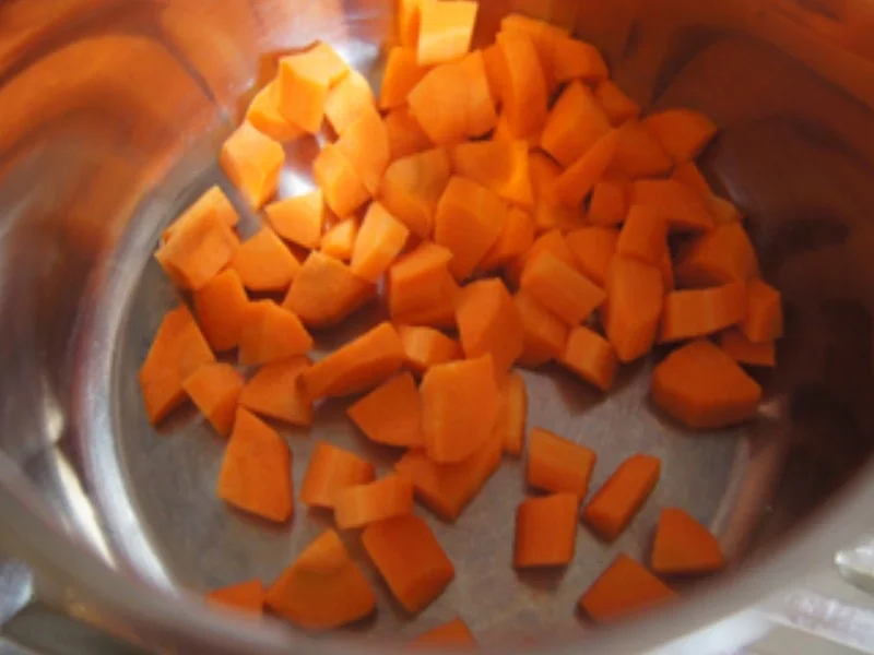 Seelachsfilet mit grünen Bohnen und Möhren-Kartoffel-Stampf - Rezept - Bild Nr. 8