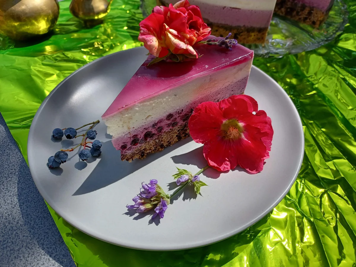 Rezept: Blaubeer-Sahne-Torte und Muffin Bild Nr. 4 Blaubeer-Sahne-Torte und Muffin - Rezept - Bild Nr. 4