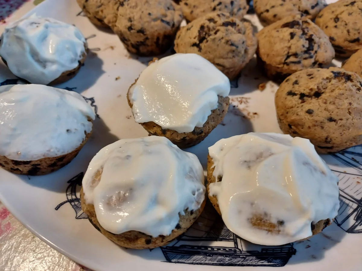 Rezept: Blaubeer-Sahne-Torte und Muffin Bild Nr. 18 Blaubeer-Sahne-Torte und Muffin - Rezept - Bild Nr. 18