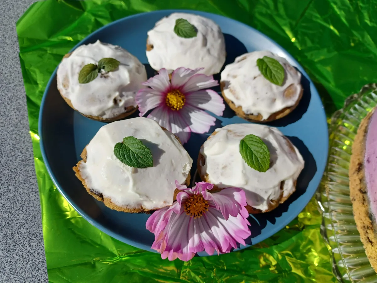 Rezept: Blaubeer-Sahne-Torte und Muffin Bild Nr. 26 Blaubeer-Sahne-Torte und Muffin - Rezept - Bild Nr. 26