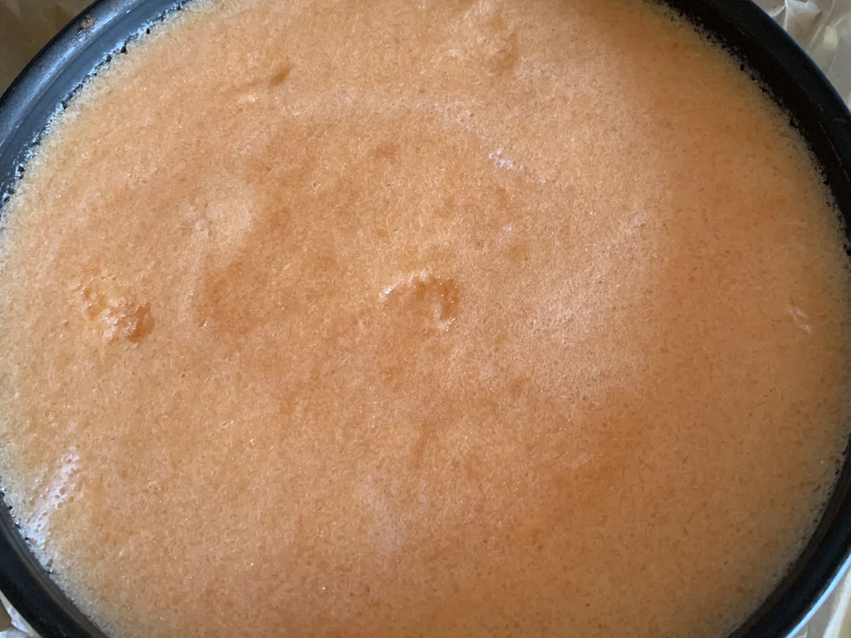 Käsetorte mit Himbeeren und Melonenspiegel - Rezept - Bild Nr. 3