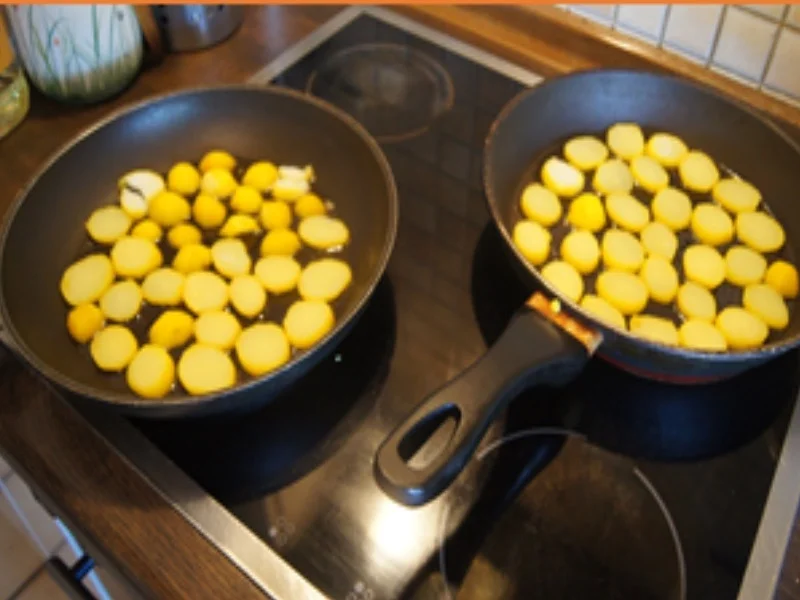 Herzhafte Bratkartoffeln mit Bauernsülze und Gewürzgurke - Rezept - Bild Nr. 7