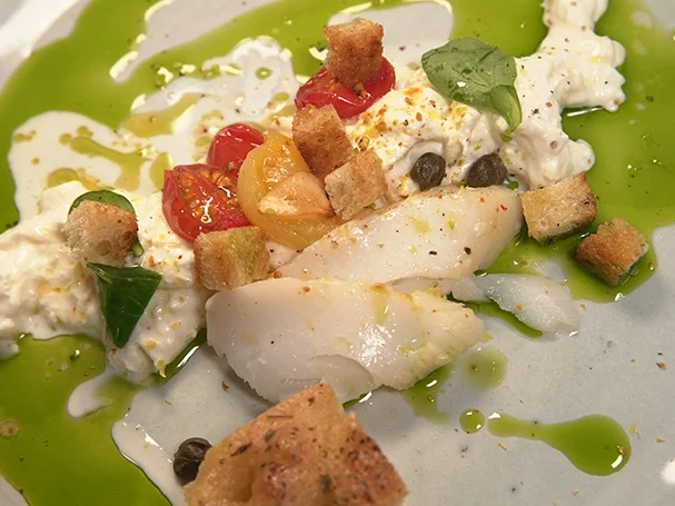 Kabeljau mit Focaccia - Rezept - Bild Nr. 2