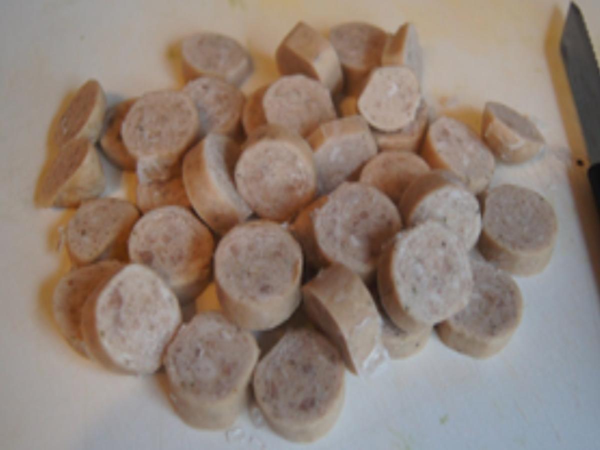 Kartoffel Gemüse Bratwurst Pfanne - einfach - von MausVoh