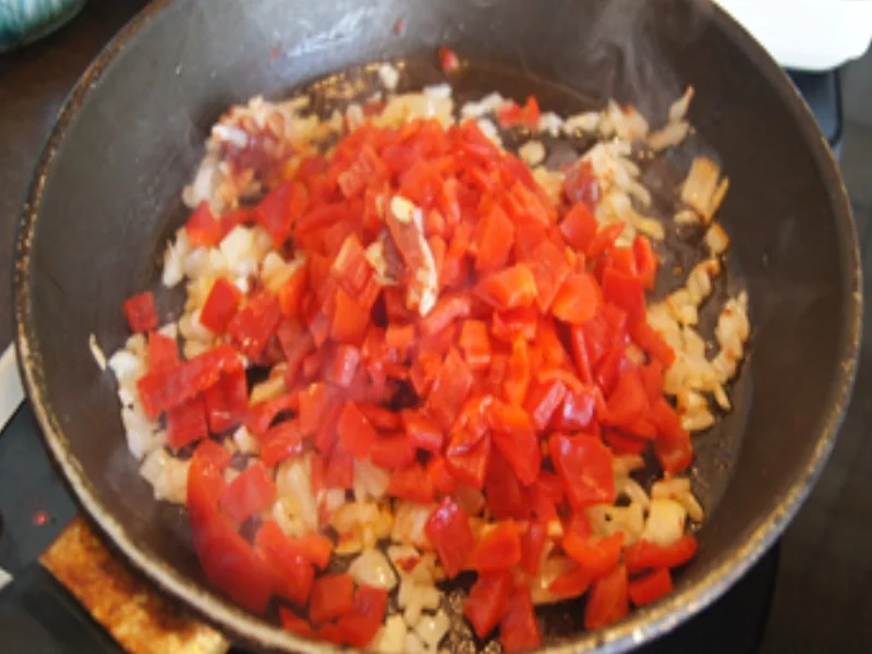 Rezept: Kartoffel-Gemüse-Bratwurst-Pfanne Bild Nr. 21 Kartoffel-Gemüse-Bratwurst-Pfanne - Rezept - Bild Nr. 21