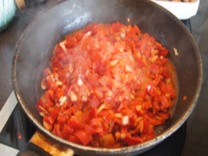 Rezept: Kartoffel-Gemüse-Bratwurst-Pfanne Bild Nr. 23 Kartoffel-Gemüse-Bratwurst-Pfanne - Rezept - Bild Nr. 23