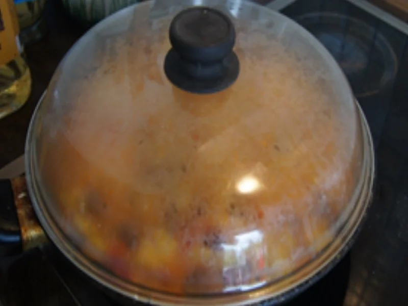 Rezept: Kartoffel-Gemüse-Bratwurst-Pfanne Bild Nr. 30 Kartoffel-Gemüse-Bratwurst-Pfanne - Rezept - Bild Nr. 30