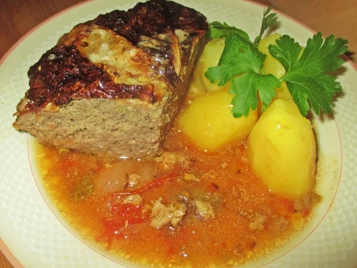 Mein Wirsingkuchen in Soße - Rezept - Bild Nr. 2