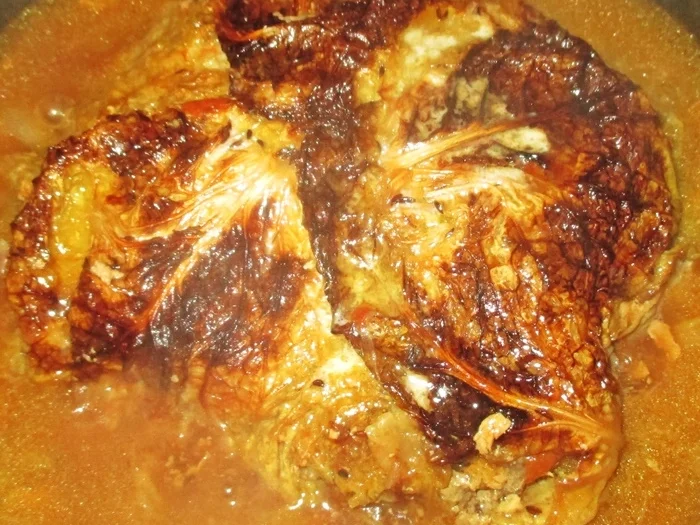 Mein Wirsingkuchen in Soße - Rezept - Bild Nr. 3