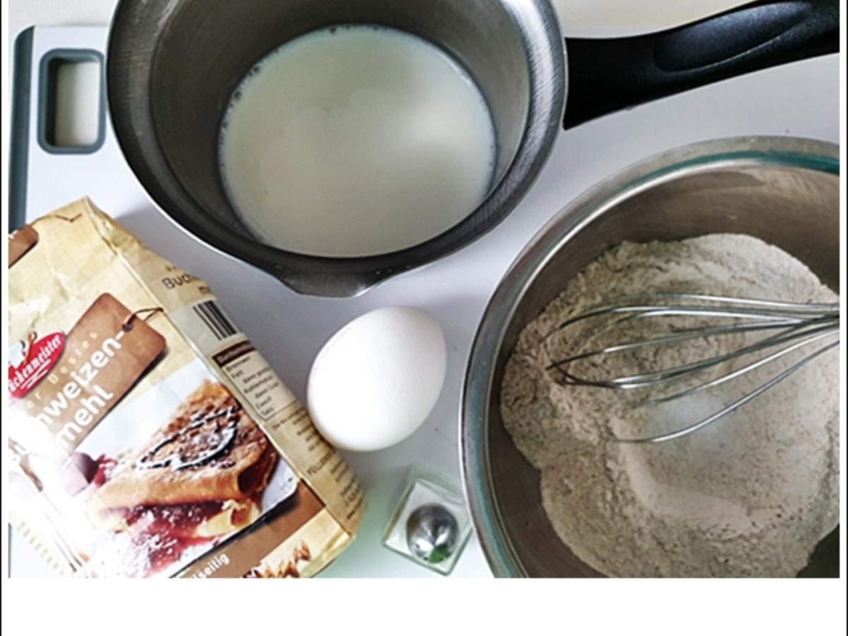 Galette Bretonne sind französische Buchweizen Pfannkuchen aus der ...