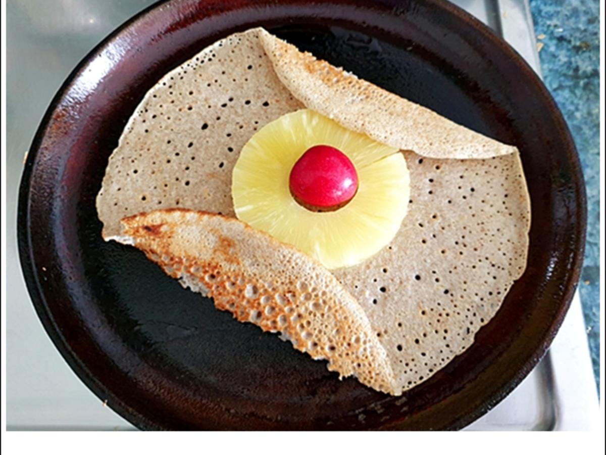 Galette Bretonne sind französische Buchweizen Pfannkuchen aus der ...