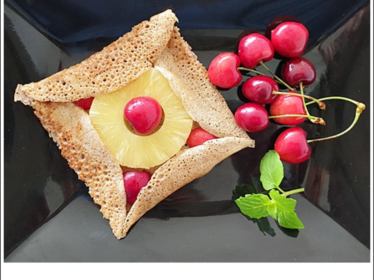 Galette Bretonne sind französische Buchweizen Pfannkuchen aus der ...