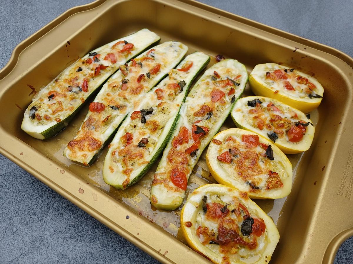 Zucchini alla Caprese kulinarische Weltreise 08/2022 - Rezept - Bild Nr. 15