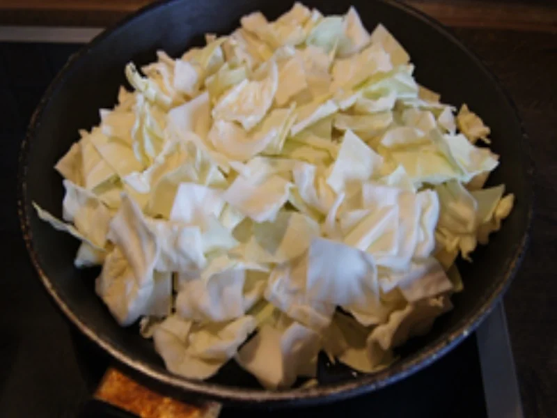 Spitzkohl-Kidneybohnen-Kartoffel-Pfanne - Rezept - Bild Nr. 9