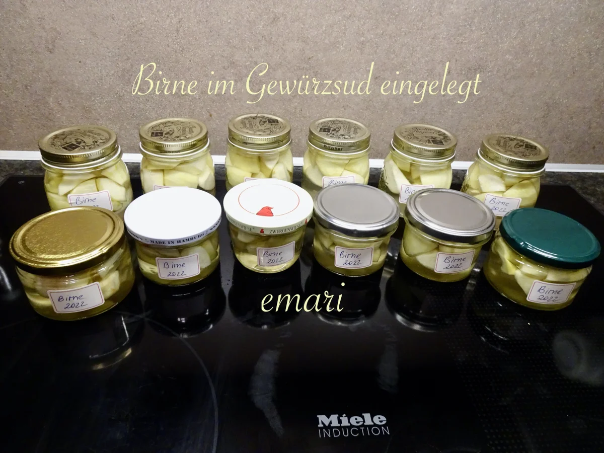 Birnen im Gewürzsud eingelegt - Rezept - Bild Nr. 7