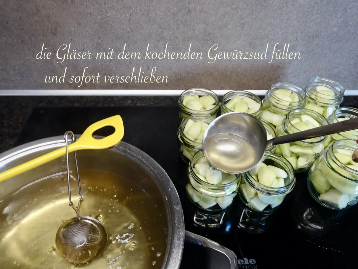 Birnen im Gewürzsud eingelegt - Rezept - Bild Nr. 12