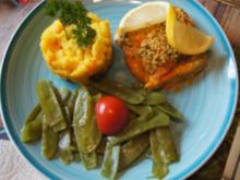 Rotes-Curry-Schlemmer-Filet mit Kaiserschoten und Möhren-Kartoffel-Stampf - Rezept - Bild Nr. 2