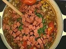 Rezept: Linseneintopf mit Sucuk Linseneintopf mit Sucuk - Rezept
