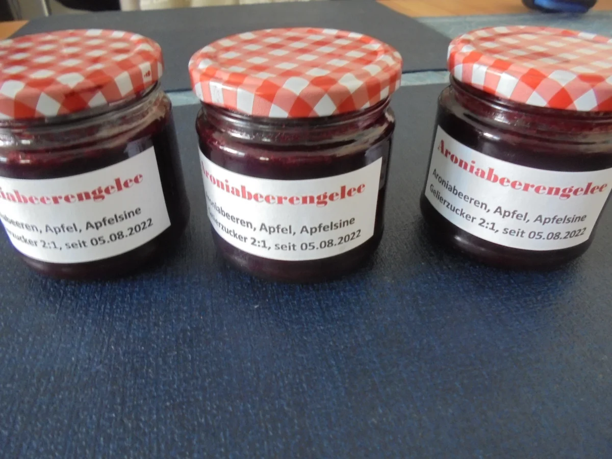 Aronia-Apfel Gelee - Rezept - Bild Nr. 2