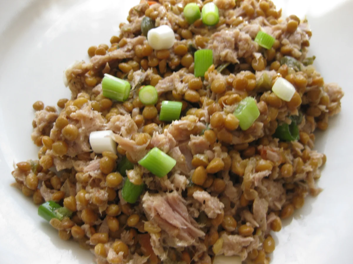 Linsensalat mit Thunfisch - Rezept - Bild Nr. 2
